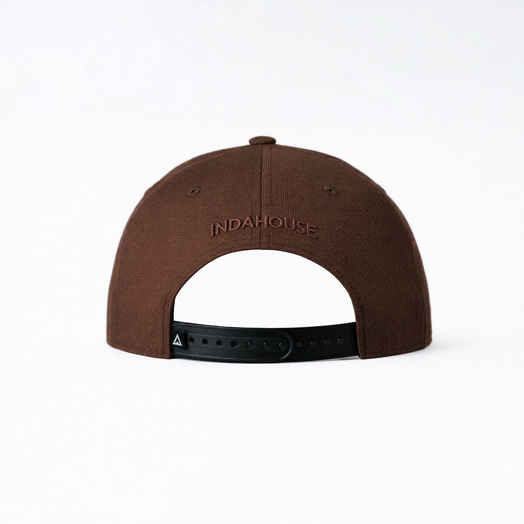 Cap Indahouse Gothic I Stretch Snap Premium brown brown