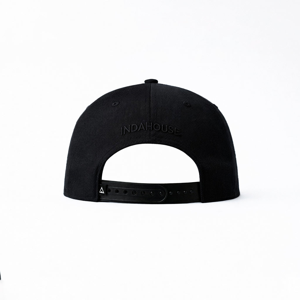 Cap Indahouse Gothic I Stretch Snap Premium black black