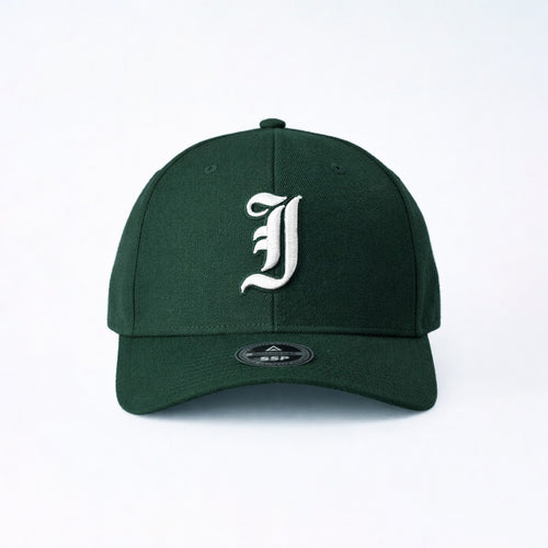 Cap Indahouse Gothic I Stretch Snap Premium forest green white