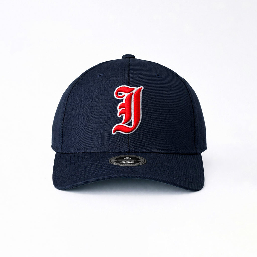 Cap Indahouse Gothic I Stretch Snap Premium navy red white