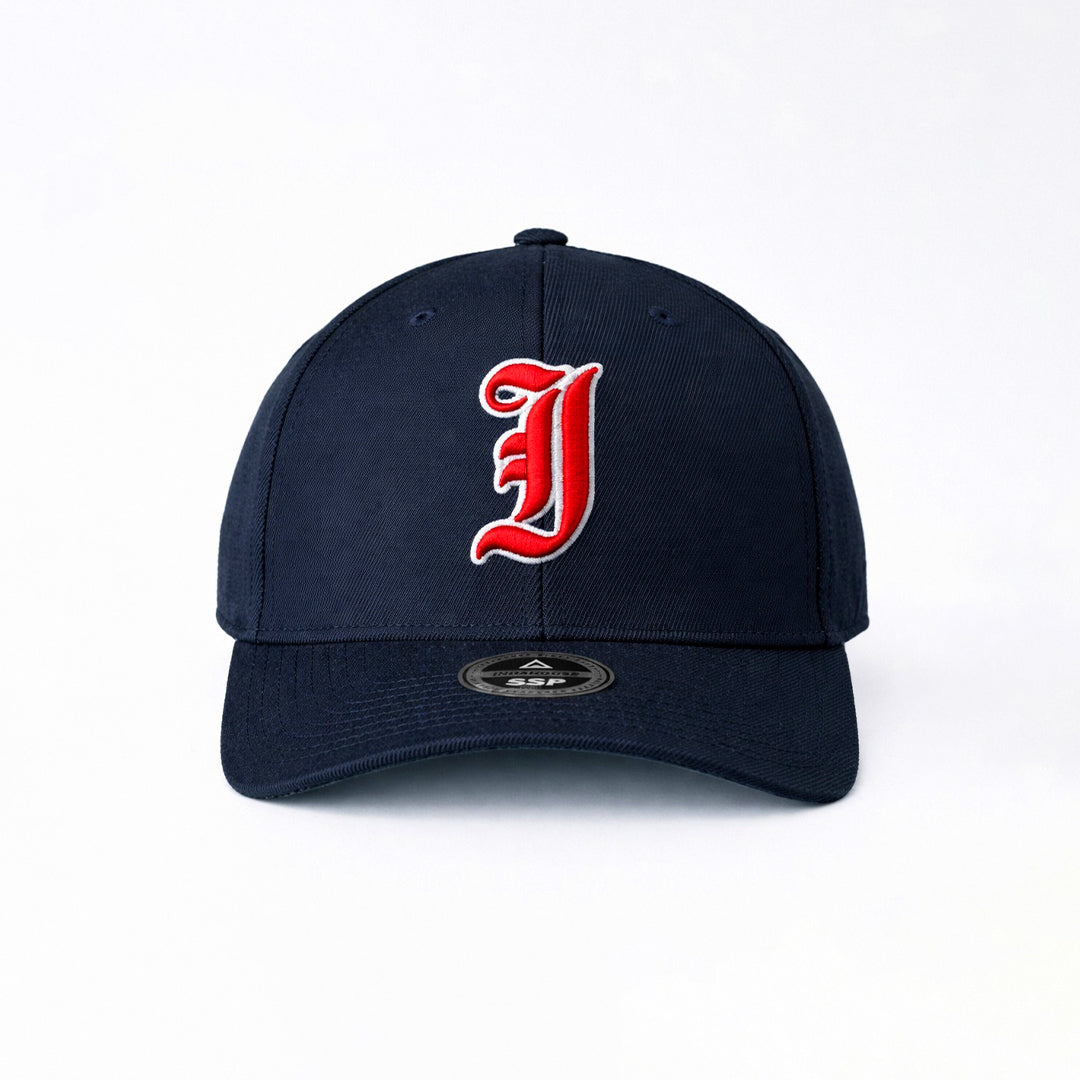 Cap Indahouse Gothic I Stretch Snap Premium navy red white