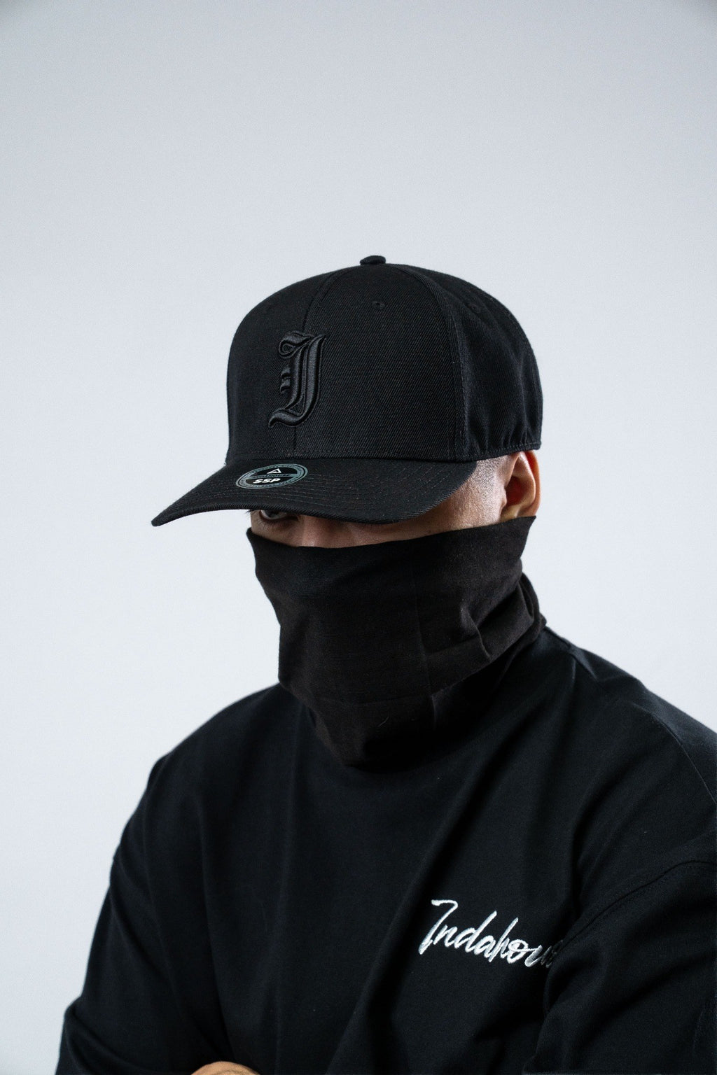 Cap Indahouse Gothic I Stretch Snap Premium black black