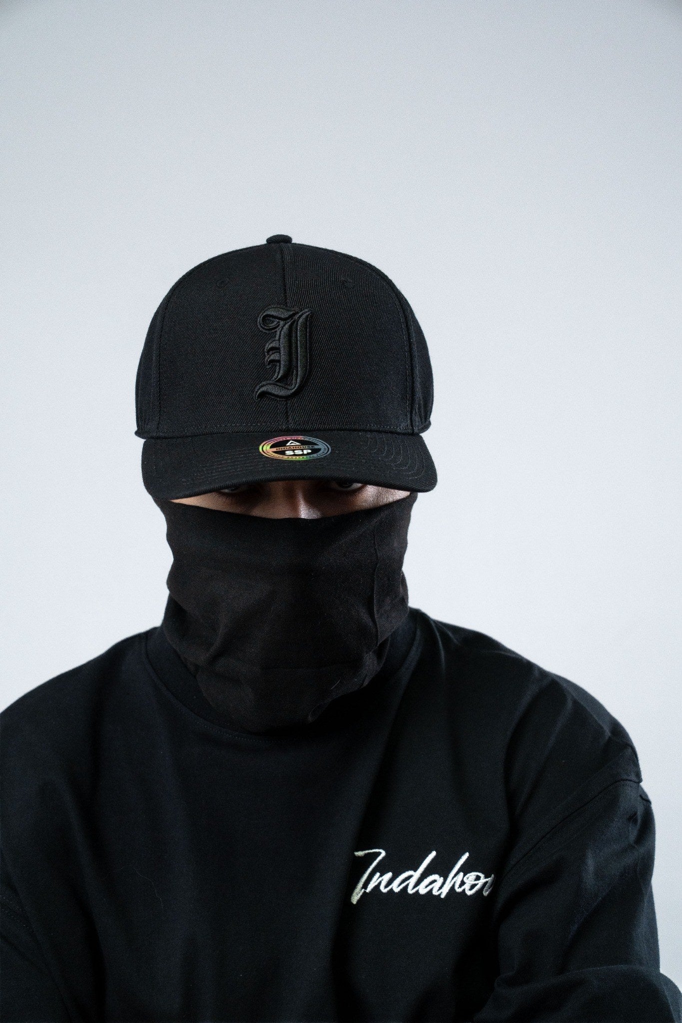 Cap Indahouse Gothic I Stretch Snap Premium black black
