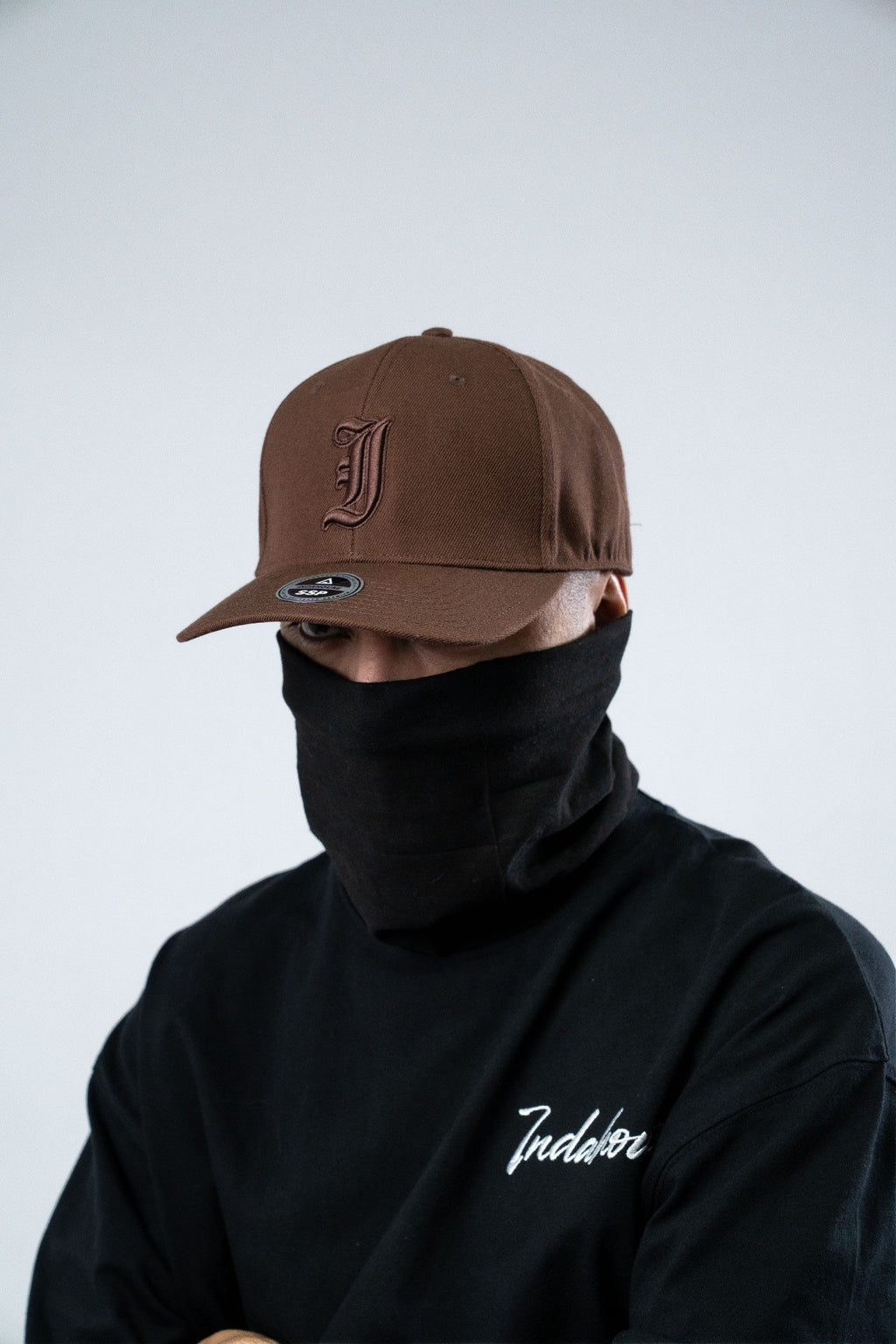 Cap Indahouse Gothic I Stretch Snap Premium brown brown