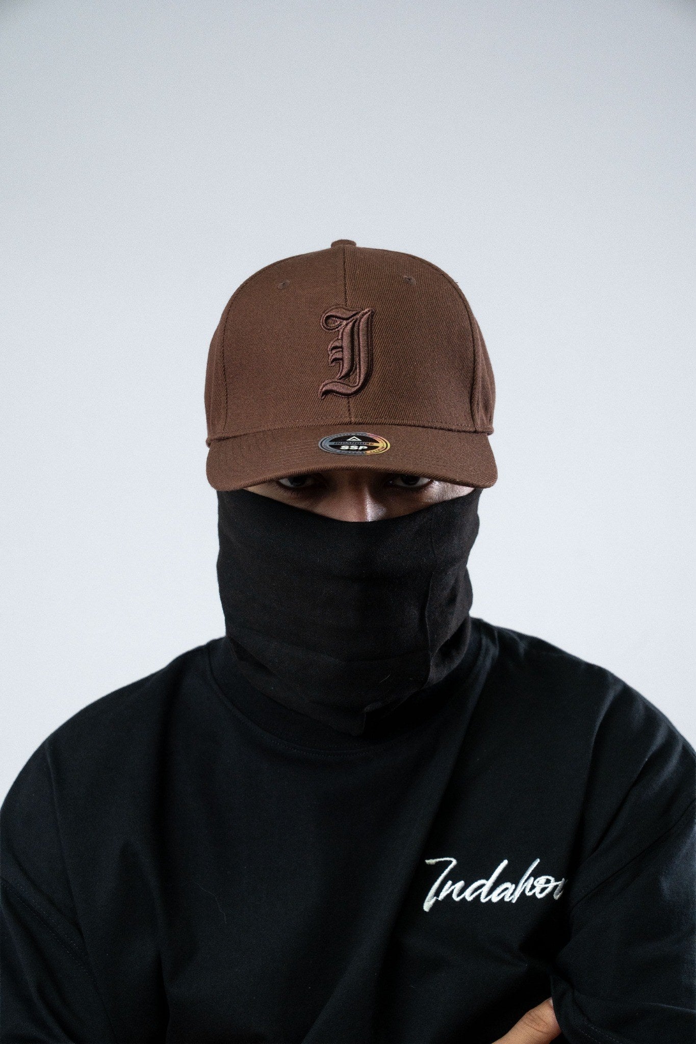 Cap Indahouse Gothic I Stretch Snap Premium brown brown