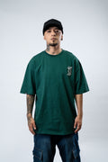 Polera Indahouse Gothic I forest green