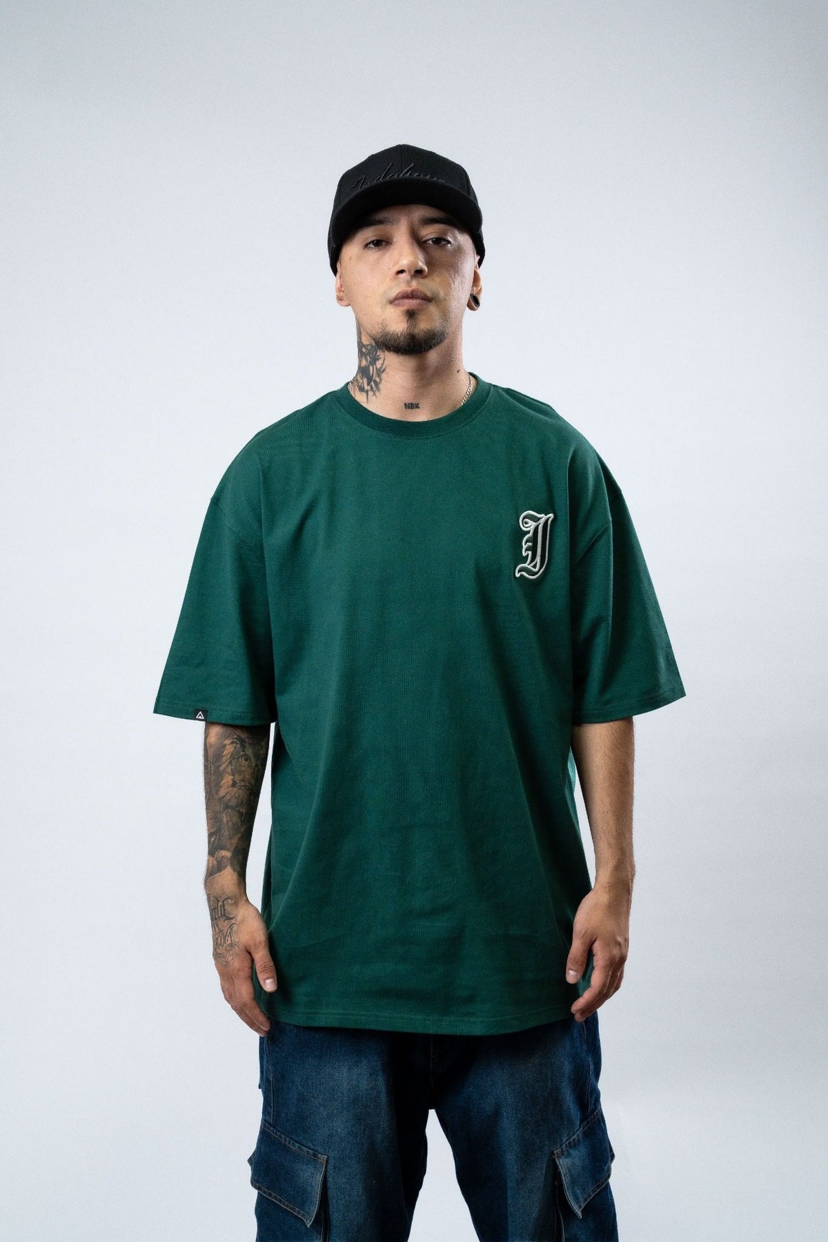 Polera Indahouse Gothic I forest green