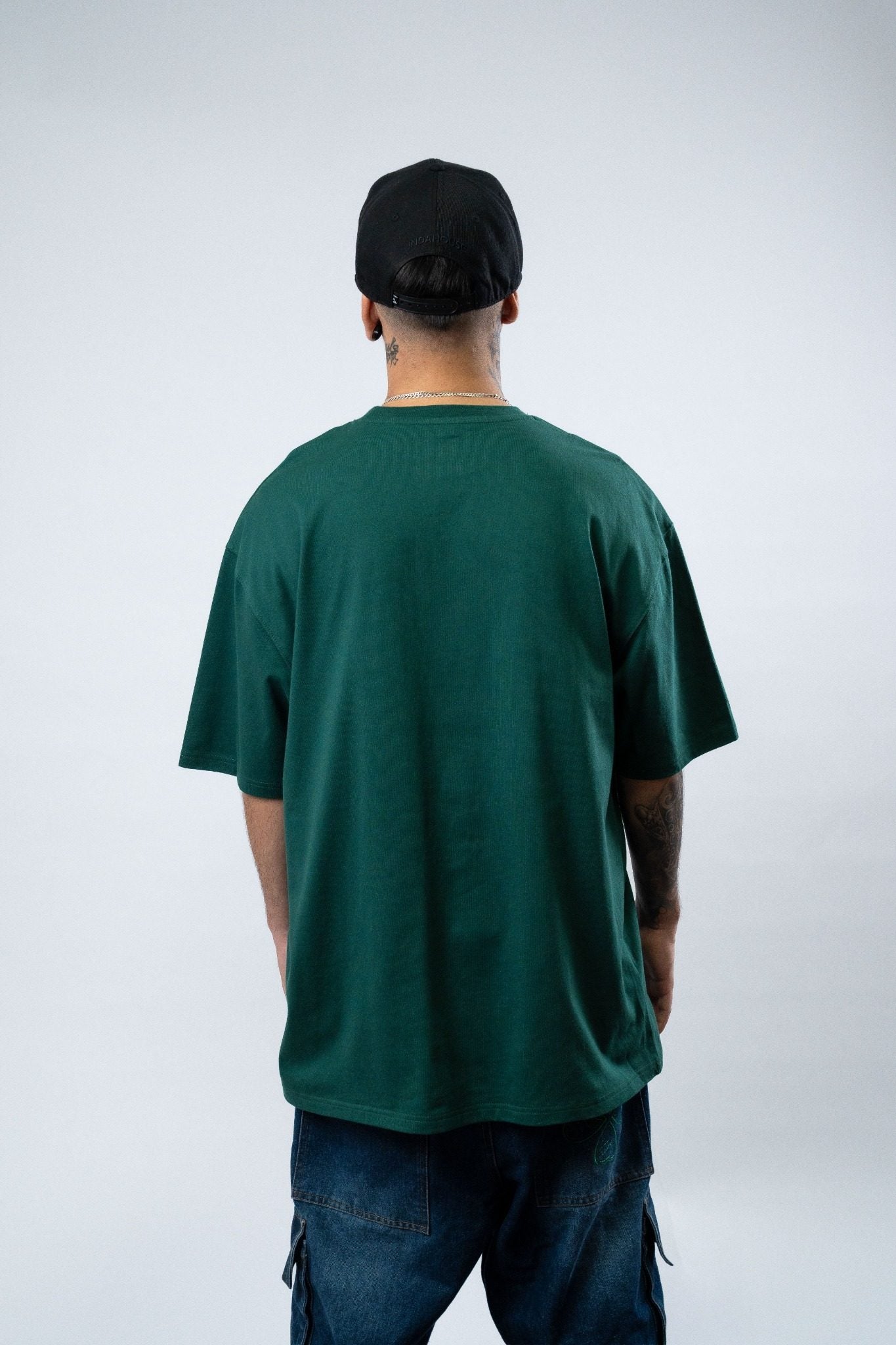 Polera Indahouse Gothic I forest green